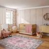 Lahome Loop Border Gradient Style Short Pile Velvet Rectangular Indoor Area Rug - 2 of 4