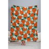 Avenie Strawberry Summer 56"x46" Woven Throw Blanket - Deny Designs - 3 of 4