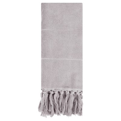 REGALWOVEN Cotton Bathroom Hand Towel with Tassel 14" x 30" 2 Pcs