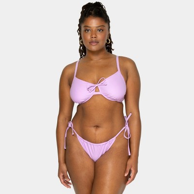 Smart & Sexy Women's Underwire Bikini Top & String Bikini Set