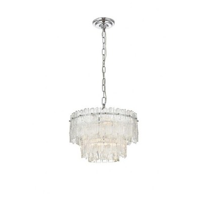 Elegant Lighting Emilia 4 - Light Pendant in  Chrome