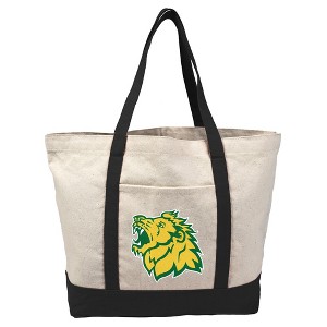Missouri Southern State University Primary Logo Canvas Tote Bag With External Pocket, Reusable Shoulder Bag for Shopping, School, Beach - 1 of 4