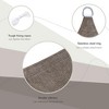 Resenkos 13' x 20' Sun Shade Sail Canopy Outdoor Shade Sail Cloth for Patio Deck Yard with D-Rings and Rope Included, - 4 of 4