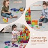 VEVOR Magnetic Tiles Magnetic Building Toy 180 PCS Magnet Blocks for Kids 3D Set - 4 of 4