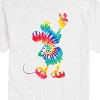 Men's - Disney - Mickey Tie Dye Silhouette Short Sleeve Graphic T-Shirt - 2 of 4
