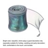 Unique Bargains Gift Wrapping Wide Sheer Wired Pastel Shimmer Iridescent Chiffon Ribbons 1 Pc - 3 of 4