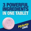 Mylanta Mylanta One Single Dose Chewable Antacid/Antigas Tablets, Lemon Mint Flavor, 50ct - 2 of 4