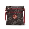 MKF Collection Lemuel M Signature Crossbody Purse and Handbags Women’s Vegan Leather Stylish Design by Mia K. - 2 of 4