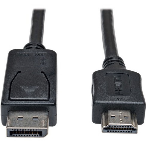 Tripp Lite 10ft Displayport To Hdmi Adapter Converter Cable Video Audio M M Displayport Hdmi For Audio Video Device Monitor Tv Black Target