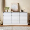 GustoWave 12 Drawer Dresser with Wide Top - Large Wood Chest of Drawers for Bedroom, Living Room, Hallway, Kids Room - 4 of 4