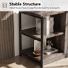 Jojoka Farmhouse TV Stand, Rustic Media Console with Mesh Door and Shelves, Industrial Entertainment Center with Storage for Living Room - 4 of 4