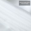 Waffle Fabric Shower Curtain for Bathroom - 3 of 4