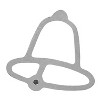 O'Creme Rosette-Iron Mold, Cast Aluminum Open Bell - 2 of 2
