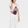 Mad Love Americana Sling Crossbody Bag - Light Brown/Red - 2 of 4