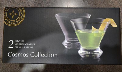 BUBBLE GLASS STEMLESS MARTINI GLASS — The Carl Johnson Co.