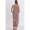 Women's Ribbed Oversized Jumpsuit - entro - 2 of 4