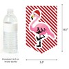 Big Dot of Happiness Flamingle Bells - Party Bunting Banner - Tropical Flamingo Christmas Party Decorations - Let's Flamingle and Jingle - 2 of 4