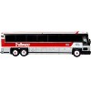 2001 MCI D4000 Coach Bus "Trailways" White and Red Limited Edition to 504 pieces 1/87 (HO) Diecast Model by Iconic Replicas - 2 of 3