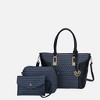 MKF Collection Shonda 3PC Tote with Cosmetic Pouch & Wristlet by Mia K - 2 of 4