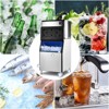 WhizMax Commercial Ice Maker Machine 550Lbs/24H, Industrial Ice Machine ETL Approval 440 Lbs Storage Bin, for Bar/Cafe/Restaurant/Business - 3 of 4