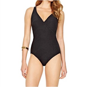 Women's Surplice High Back One Piece Swimsuit - Gottex - 1 of 3