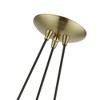 Livex Lighting Amador 3 - Light Pendant in  Antique Brass - 4 of 4
