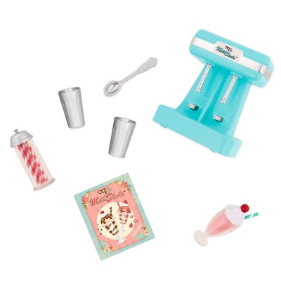 American girl store milkshake set