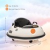 Jojoka 12V Bumper Car with Remote Control, Battery Powered Ride On Bumper Car, 360-Degree Spin, Lights, 3 Speed, Safety Belt, Dual Joysticks - 2 of 4