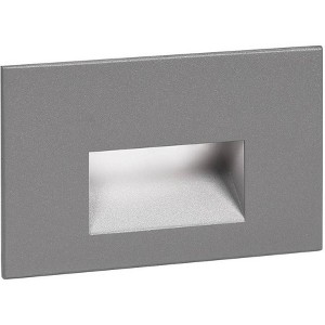 WAC LEDme 5" Wide Graphite Horizontal LED Step Light - 1 of 1