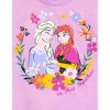 Disney Floral Girls 2 Pack T-Shirts Toddler - 4 of 4