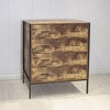 Industrial Style 4 Drawer Dresser,Rustic Brown Wood Storage Dresser Clothes Organizer? - 4 of 4