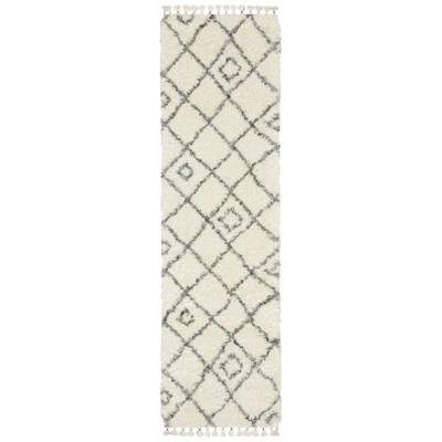 Oriental Weavers Axis AX03A Ivory / Multi Indoor Area Rug - 2'3" x 7'6"