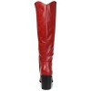 Journee Collection Women's Daria Stacked Heel Knee High Boots - 3 of 4