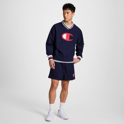 Champion Men V-Neck Pullover