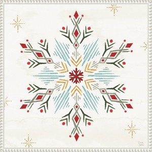 Amanti Art 22"x22" Winter Moment XII by Dina June Framed Canvas Wall Art - 1 of 4