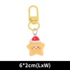 Unique Bargains Christmas Keychain Lobster Clasp Alloy Resin Multiple Colors 1 Pc - 2 of 3