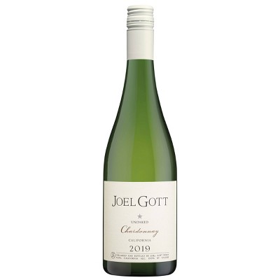 Joel Gott Unoaked Chardonnay White Wine - 750ml Bottle
