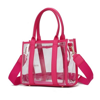 MKF Collection Tatiana Clear Women’s Tote Handbag by Mia K