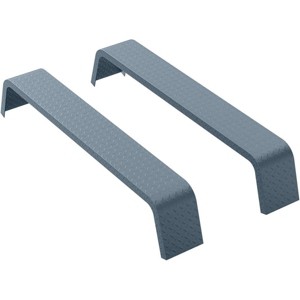 Acekool Trailer Fenders (2-Pack) - Fits 13"-15" Wheels on Tandem Axles, 12-Gauge Steel, 73"x10"x13" Unpainted - 1 of 4