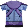 Popfunk Masters of the Universe Cartoon Skeletor Front-Back Print Adult Sublimated Costume T-Shirt - 3 of 4