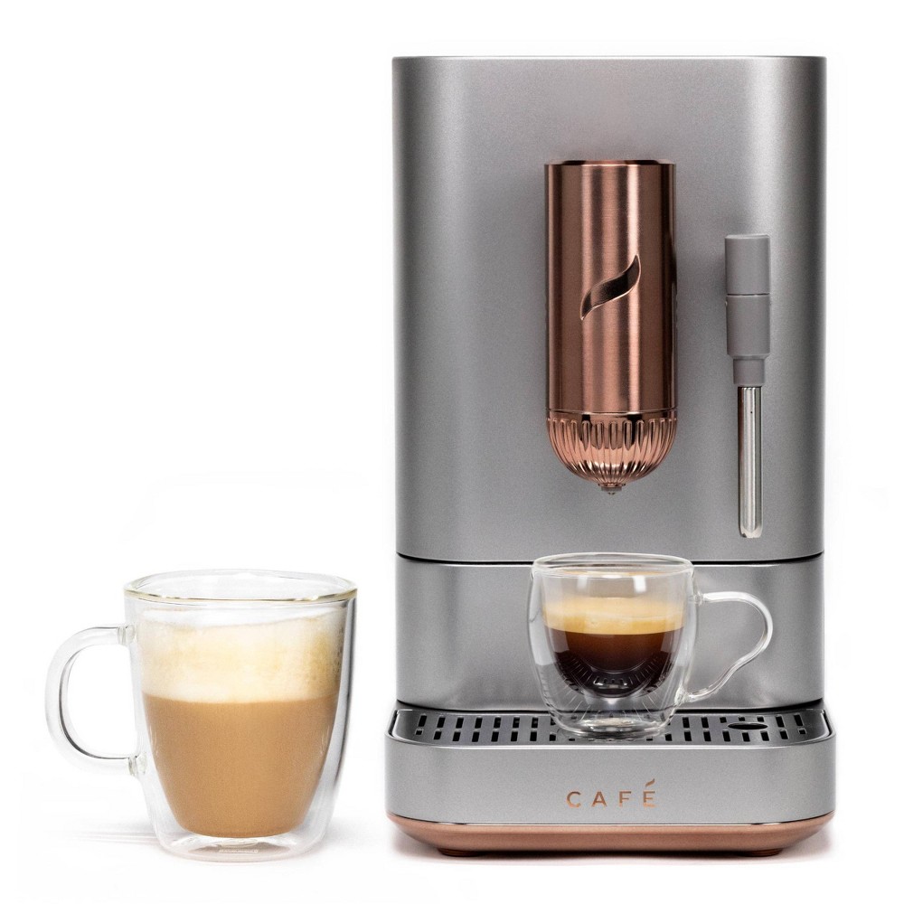 Photos - Coffee Maker CAFE Affetto Automatic Espresso Machine + Frother Stainless Steel