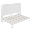 Whisen Queen Size Murphy Bed Wall Bed Modern design with LED Lights - 4 of 4