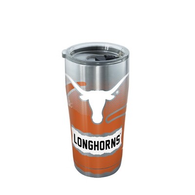 NCAA Texas Longhorns Knockout 20oz Stainless Steel Tumbler with Lid