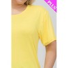 Slickblue Women's Plus Size Short Sleeve Tee, Soft Stretch Fit, Classic Round Neck, 10 Color Options, Size 1XL-3XL - 4 of 4