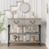 Whizmax Console Table with Drawers, Sofa Tables Narrow Entryway Table with Storage for Living Room, Foyer, Bedroom - 2 of 4