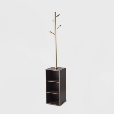 Coat stand best sale with storage