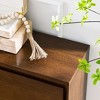 Okak Walnut Sideboard Cabinet, Buffet Cabinet with 2 Outlet Holes, Storage Cabinet for Entryway, Living Room, Kitchen, Dining Room - 4 of 4