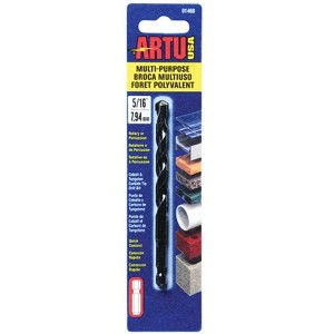 ARTU 5/16 in. X 4-1/2 in. L Tungsten Carbide Tipped Drill Bit Quick-Change Hex Shank 1 pc - 1 of 3