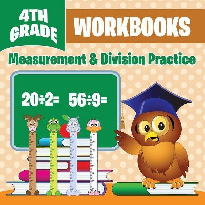 4th Grade Workbooks - by  Baby Professor (Paperback)