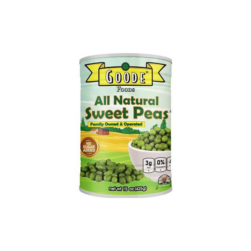 Goode Foods All Natural Sweet Peas - 15oz, 1 of 2